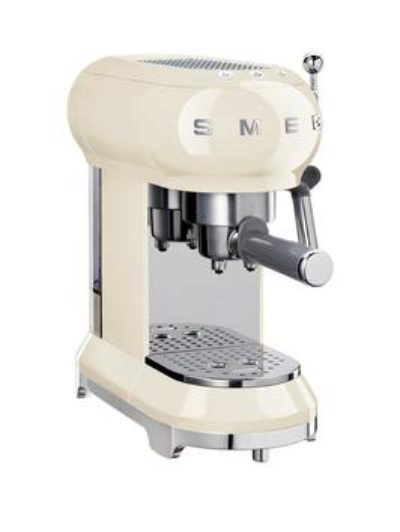 Smeg Espresso Coffee Machine Cream